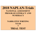 2018 Kilbaha NAPLAN Trial Test Year 7 - Writing - Hard Copy